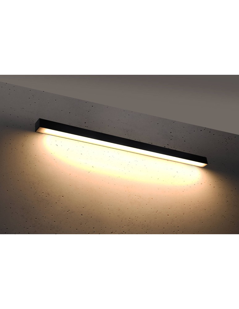 LED wall lamps - THORO Wall lamp PINNE 117 black 3000K 1xLED TH.072 - product kolory-swiatla.pl 3