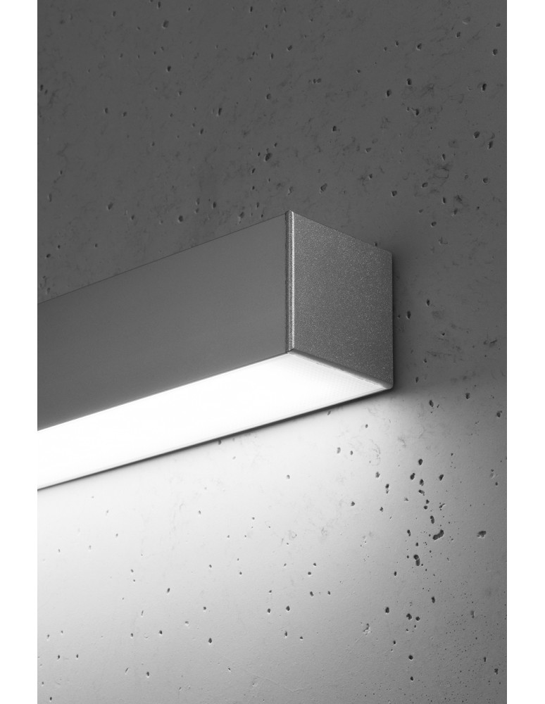 LED wall lamps - THORO Wall lamp PINNE 117 grey 4000K 1xLED TH.076 - product kolory-swiatla.pl 5