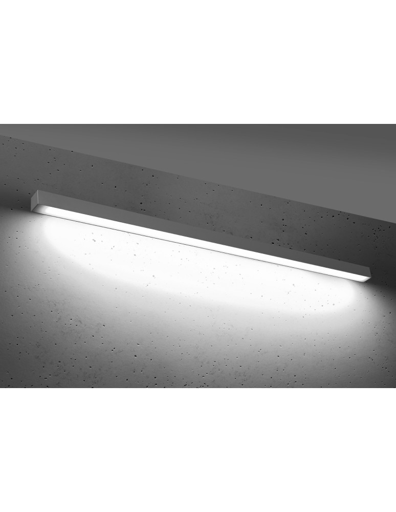 LED wall lamps - THORO Wall lamp PINNE 150 grey 4000K 1xLED TH.094 - product kolory-swiatla.pl 3