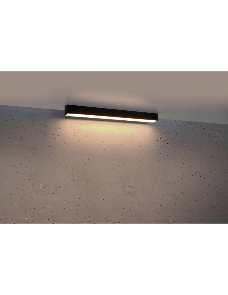 Ceiling lamps - THORO Plafond PINNE 67 black 3000K 1xLED TH.042 - product kolory-swiatla.pl 3