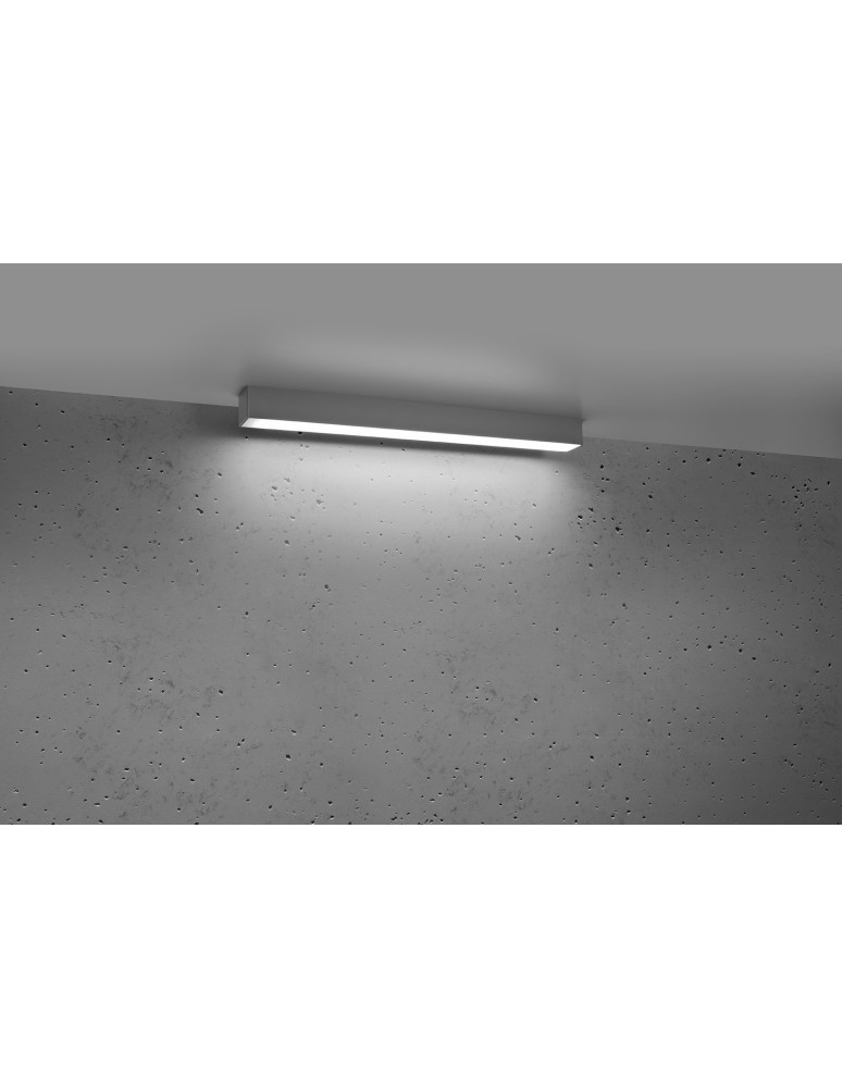 Ceiling lamps - THORO Plafond PINNE 67 gray 4000K 1xLED TH.046 - product kolory-swiatla.pl 3