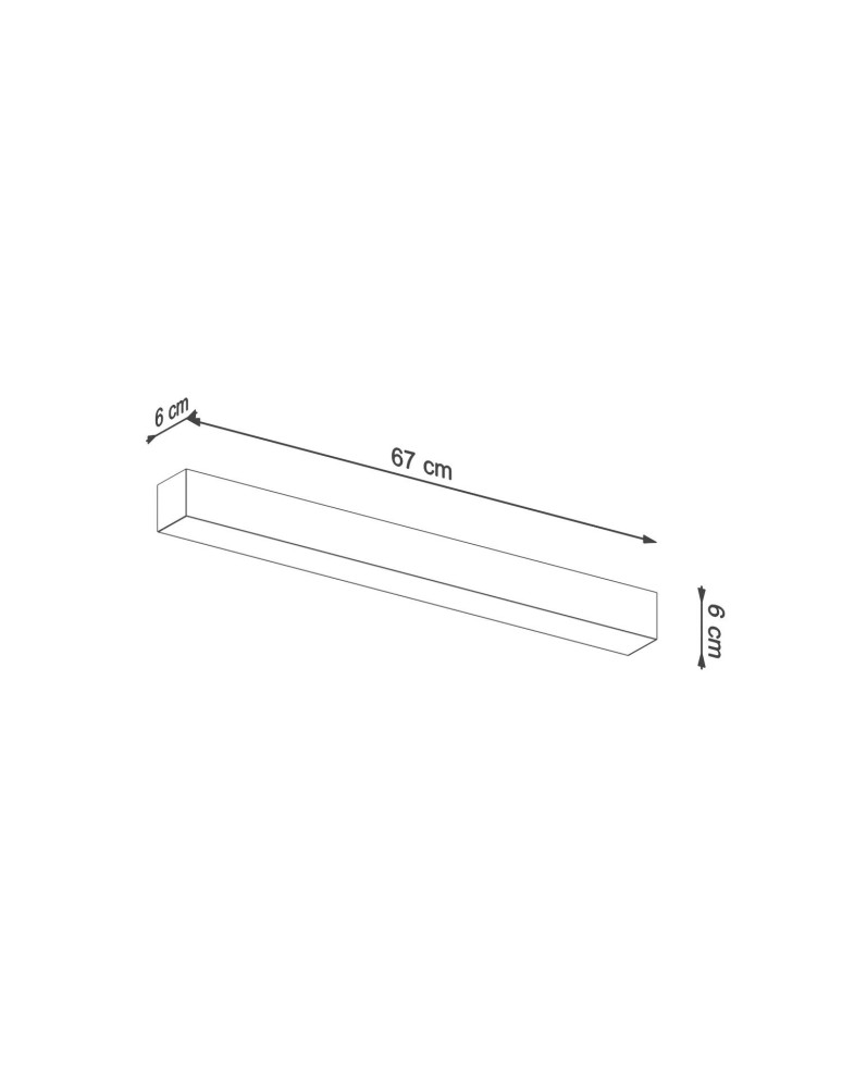 Ceiling lamps - THORO Plafond PINNE 67 gray 4000K 1xLED TH.046 - product kolory-swiatla.pl 6