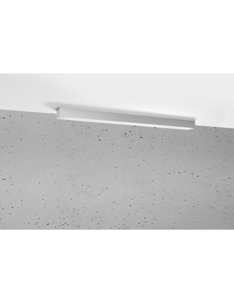 Ceiling lamps - THORO Plafond PINNE 90 grey 3000K 1xLED TH.061 - product kolory-swiatla.pl 2