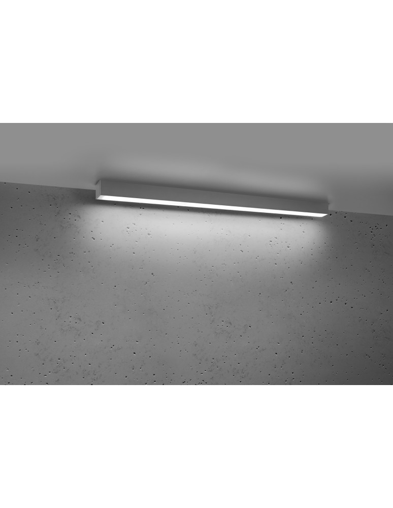 THORO Plafond PINNE 90 grey 4000K 1xLED TH.064