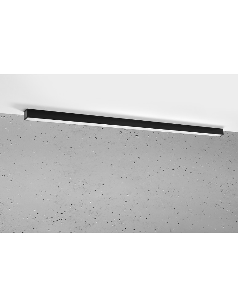 Ceiling lamps - THORO Plafond PINNE 150 black 3000K 1xLED TH.096 - product kolory-swiatla.pl 2