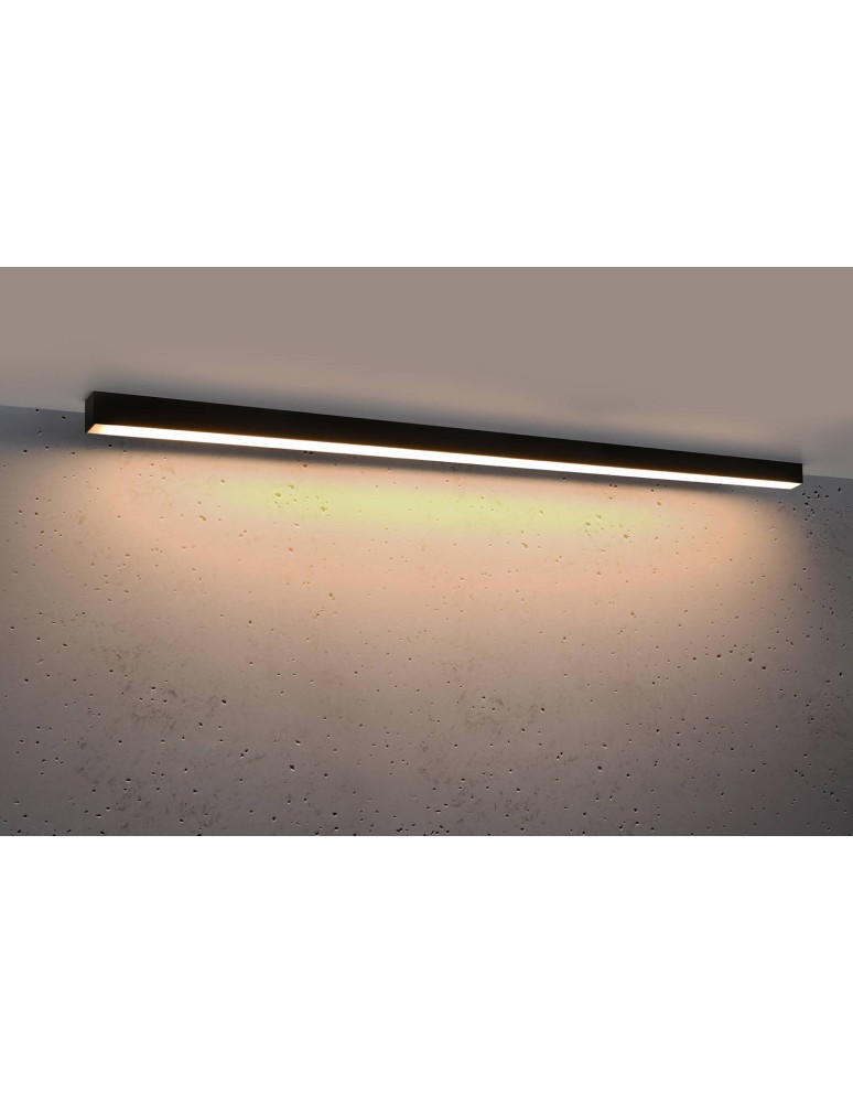 Ceiling lamps - THORO Plafond PINNE 150 black 3000K 1xLED TH.096 - product kolory-swiatla.pl 3