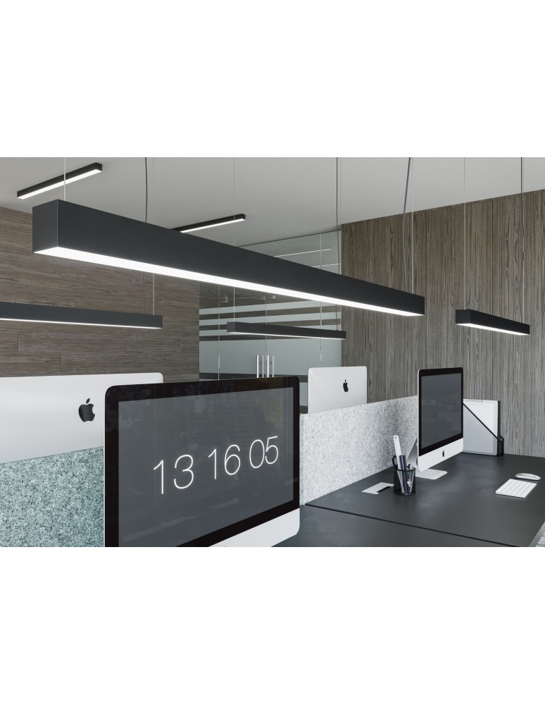 Ceiling lamps - THORO Plafond PINNE 150 grey 3000K 1xLED TH.097 - product kolory-swiatla.pl 12