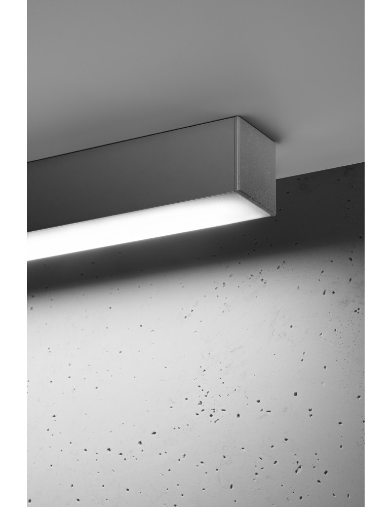 Ceiling lamps - THORO Plafond PINNE 150 grey 4000K 1xLED TH.100 - product kolory-swiatla.pl 5