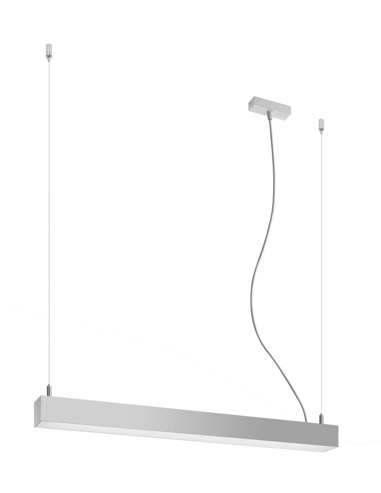Pendant lamps over desk - THORO pendant lamp PINNE 67 grey 4000K 1xLED TH.034 - product kolory-swiatla.pl 1