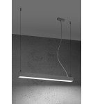 Pendant lamps over desk - THORO pendant lamp PINNE 67 grey 4000K 1xLED TH.034 - product 3