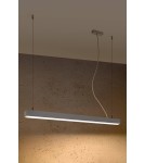 Pendant lamps over desk - THORO PINNE 90 pendant lamp grey 3000K 1xLED TH.049 - product 3