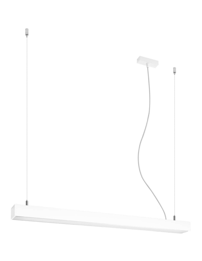 Pendant lamps over desk - THORO PINNE 90 pendant lamp white 4000K 1xLED TH.050 - product kolory-swiatla.pl 1