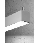 Pendant lamps over desk - THORO pendant lamp PINNE 90 grey 4000K 1xLED TH.052 - product 5