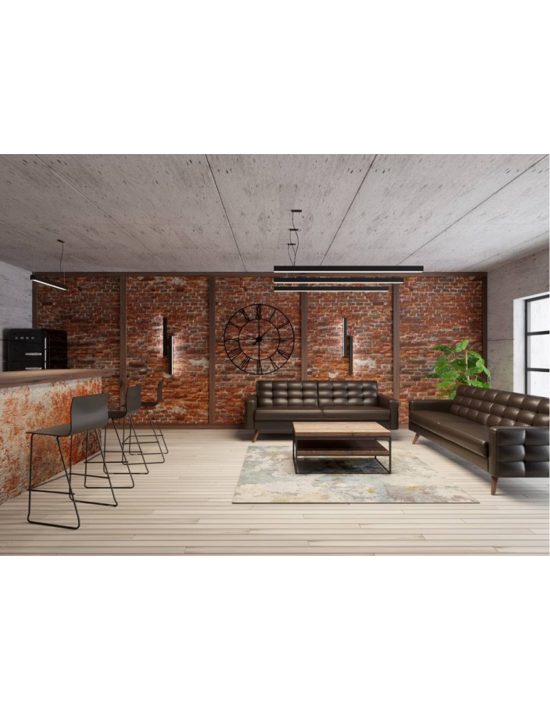 Pendant lamps over desk - THORO PINNE 117 pendant lamp black 3000K 1xLED TH.066 - product kolory-swiatla.pl 12