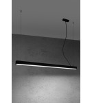 Pendant lamps over desk - THORO pendant lamp PINNE 117 black 4000K 1xLED TH.069 - product 3