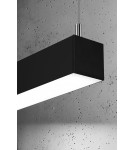 Pendant lamps over desk - THORO pendant lamp PINNE 117 black 4000K 1xLED TH.069 - product 5