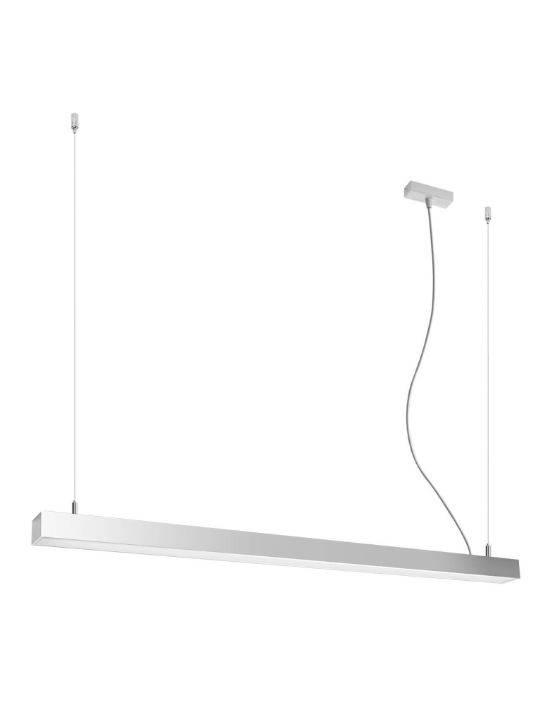 Pendant lamps over desk - THORO pendant lamp PINNE 117 grey 4000K 1xLED TH.070 - product kolory-swiatla.pl 1