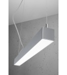 Pendant lamps over desk - THORO pendant lamp PINNE 117 grey 4000K 1xLED TH.070 - product 6