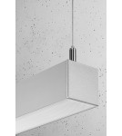 Pendant lamps over desk - THORO pendant lamp PINNE 150 grey 3000K 1xLED TH.085 - product 4