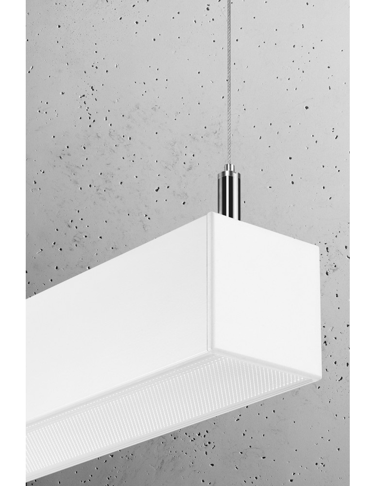 Pendant lamps over desk - THORO PINNE 150 pendant lamp white 4000K 1xLED TH.086 - product kolory-swiatla.pl 4