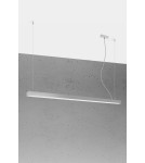 Pendant lamps over desk - THORO pendant lamp PINNE 150 grey 4000K 1xLED TH.088 - product 3