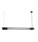 Pendant lamps - THORO VALO Pendant 1xLED T8 Black TH.008CZ - product 1
