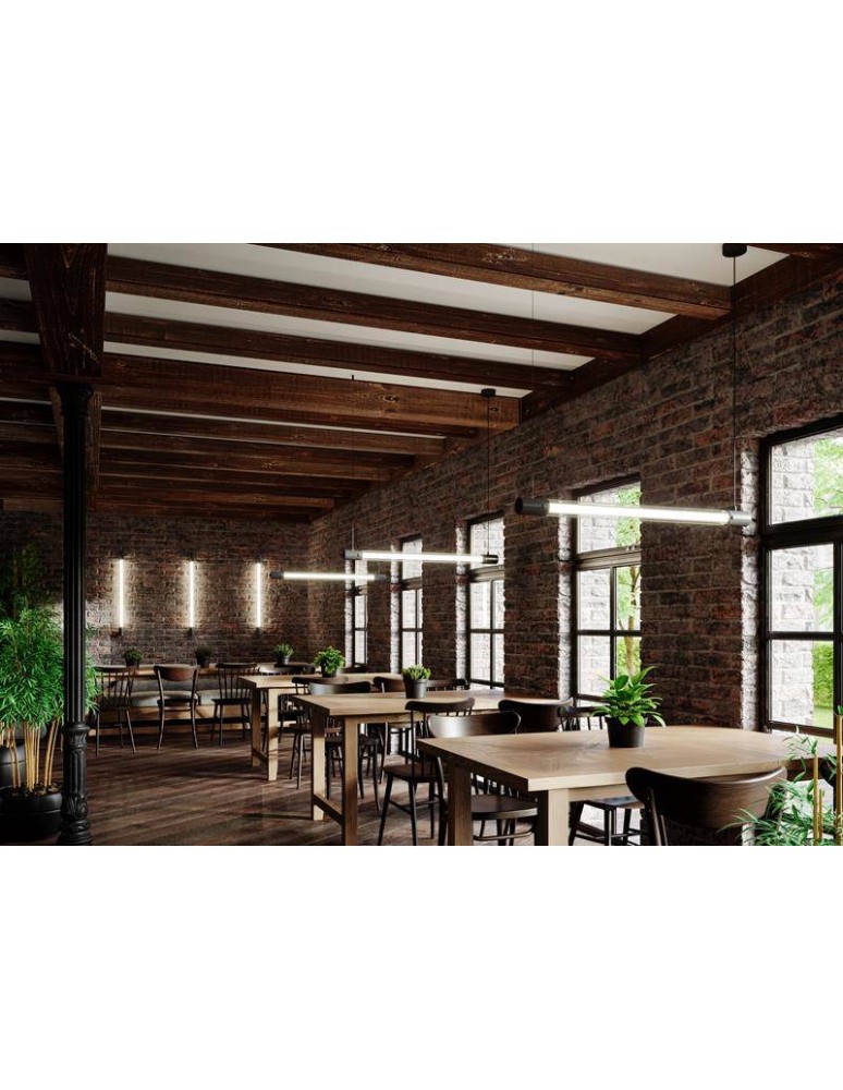 THORO VALO Wisząca 1xLED T8 Czarny TH.008CZ