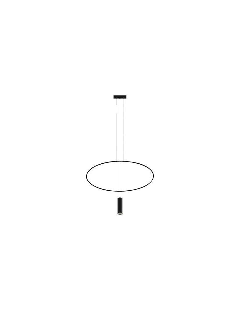 Pendant lamps - THORO HOLAR 1 Pendant 1xGU10 Black TH.016CZ - product kolory-swiatla.pl 1