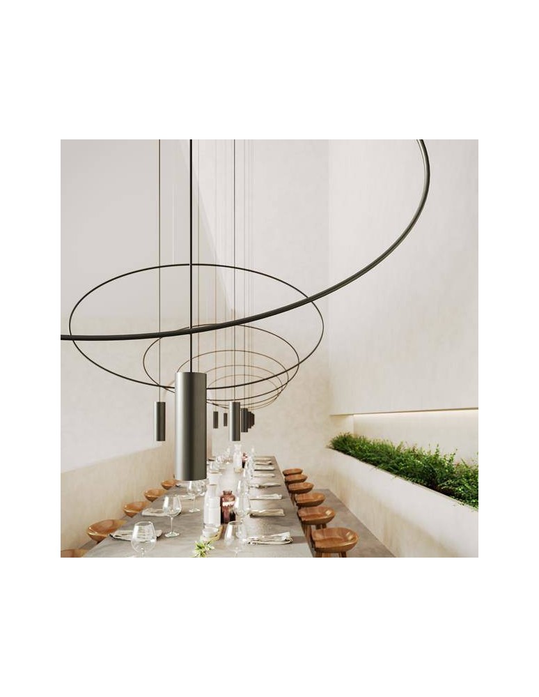 Pendant lamps - THORO HOLAR 1 Pendant 1xGU10 Black TH.016CZ - product kolory-swiatla.pl 5