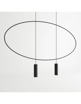 THORO HOLAR 2 Wisząca 2xGU10 Czarny TH.017CZ - produkt 2