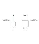 Pendant lamps - THORO RANA 1 Pendant 1xGU10 Black TH.018CZ - product 10