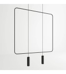 Double pendant lamps - THORO RANA 2 Pendant 1xGU10 Black TH.019CZ - product 2