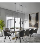 Double pendant lamps - THORO RANA 2 Pendant 1xGU10 Black TH.019CZ - product 3