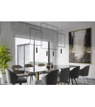 Double pendant lamps - THORO RANA 2 Pendant 1xGU10 Black TH.019CZ - product 5