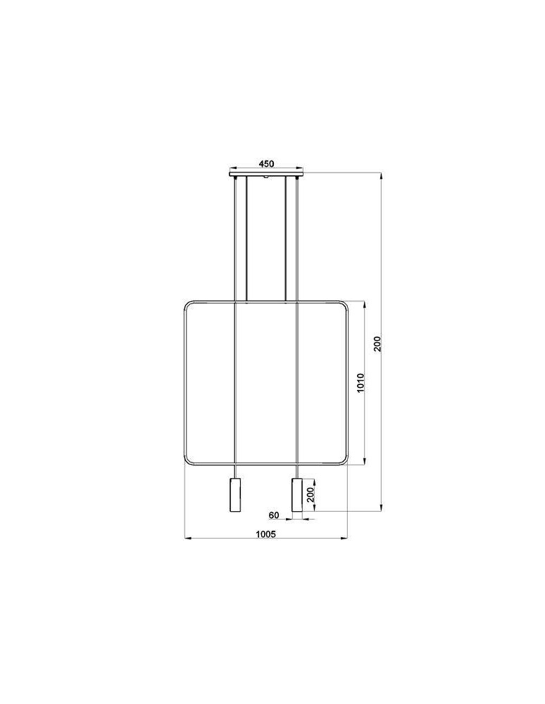 Double pendant lamps - THORO RANA 2 Pendant 1xGU10 Black TH.019CZ - product kolory-swiatla.pl 10