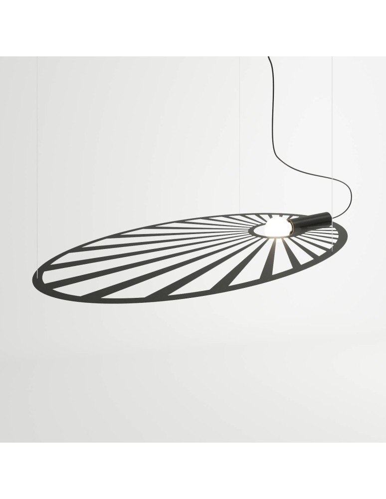 Designer pendant lamps - THORO LEHDET Pendant 1xE27 Black TH.001CZ - product kolory-swiatla.pl 2