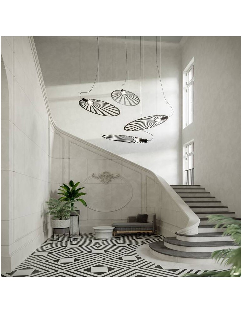 Designer pendant lamps - THORO LEHDET Pendant 1xE27 Black TH.001CZ - product kolory-swiatla.pl 7