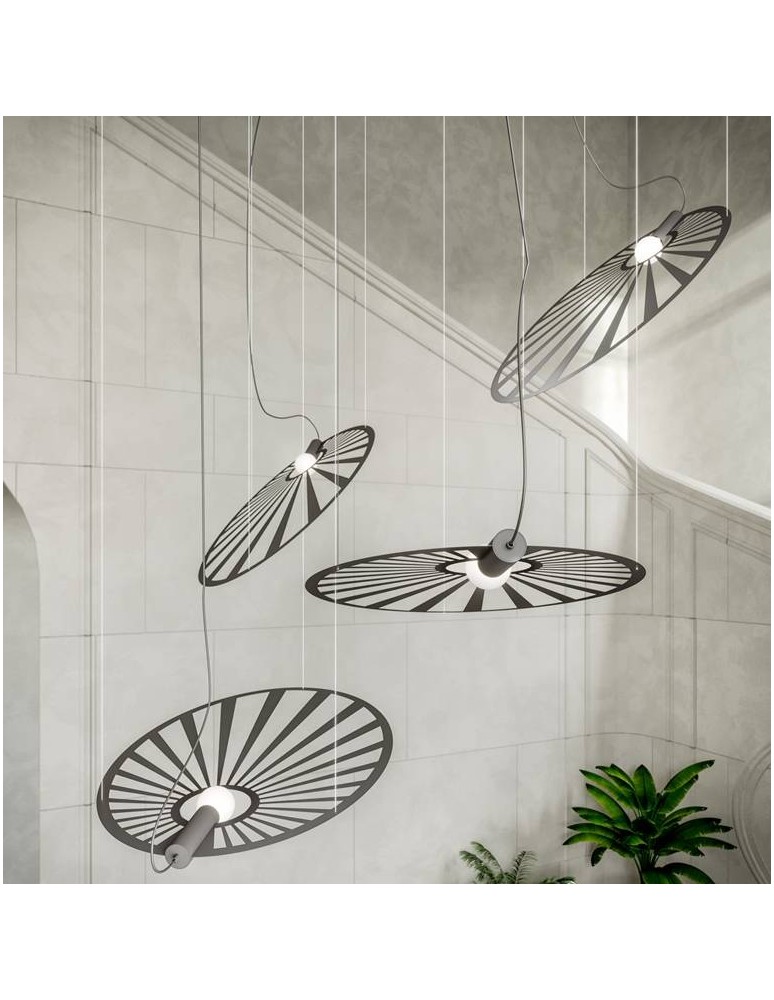 Designer pendant lamps - THORO LEHDET Pendant 1xE27 Black TH.001CZ - product kolory-swiatla.pl 8