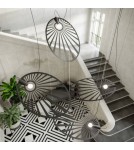 Designer pendant lamps - THORO LEHDET Pendant 1xE27 Black TH.001CZ - product 9