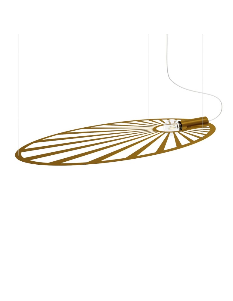 Designer pendant lamps - THORO LEHDET Pendant 1xE27 Gold TH.001ZL - product kolory-swiatla.pl 1