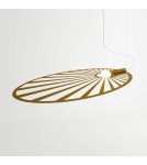 Designer pendant lamps - THORO LEHDET Pendant 1xE27 Gold TH.001ZL - product 2