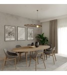 Designer pendant lamps - THORO LEHDET Pendant 1xE27 Gold TH.001ZL - product 3