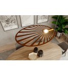 Designer pendant lamps - THORO LEHDET Pendant 1xE27 Gold TH.001ZL - product 5