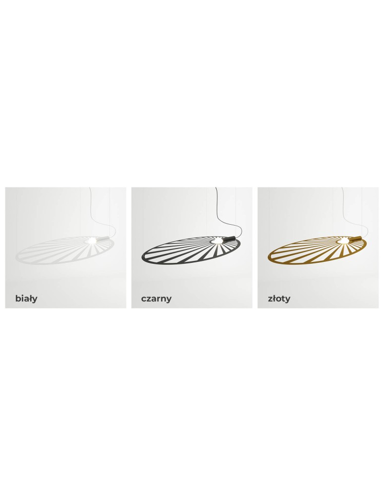 Designer pendant lamps - THORO LEHDET Pendant 1xE27 Gold TH.001ZL - product kolory-swiatla.pl 7