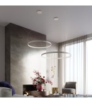 Pendant lamps circles - THORO Chandelier RIO 55 white LED 3000K 1xLED TH.105 - product 11