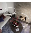 Pendant lamps circles - THORO Chandelier RIO 55 white LED 3000K 1xLED TH.105 - product 12