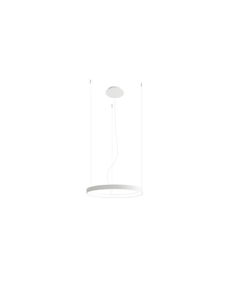 Pendant lamps circles - THORO Chandelier RIO 55 white LED 4000K 1xLED TH.107 - product kolory-swiatla.pl 1