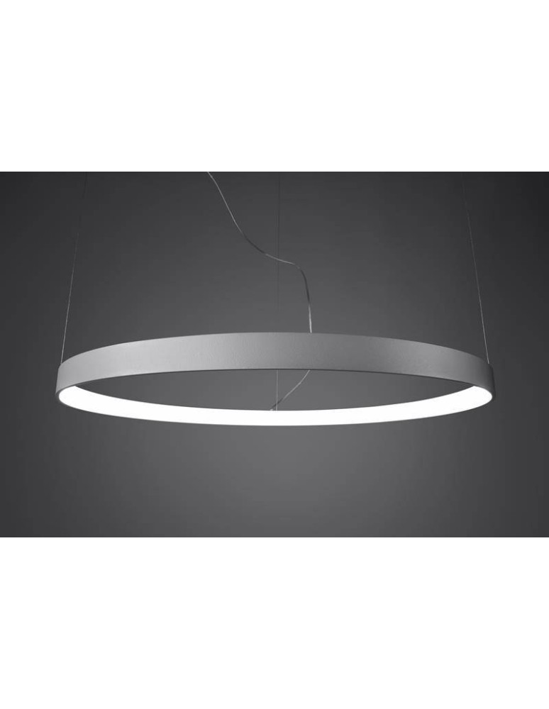 Pendant lamps circles - THORO Chandelier RIO 55 black LED 4000K 1xLED TH.108 - product kolory-swiatla.pl 3