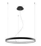 Pendant lamps circles - THORO RIO 80 LED 50W 5520lm 3000K CRI90 Pendant black TH.101 - product 1