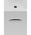 Pendant lamps circles - THORO RIO 80 LED 50W 5520lm 3000K CRI90 Pendant black TH.101 - product 2